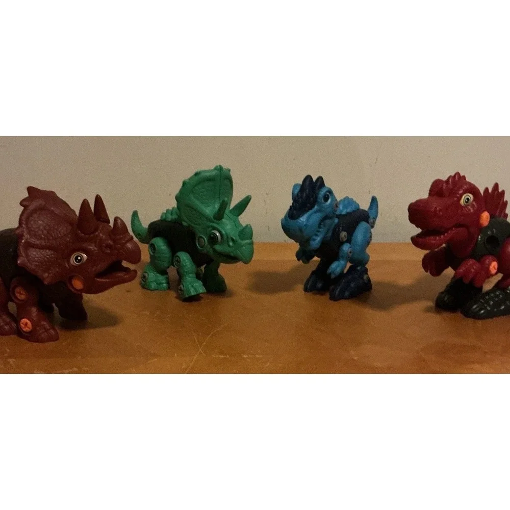 Take Part Stem Building Dinosaurs With Power Drill And Screwdrivers, Lot Of 7‎